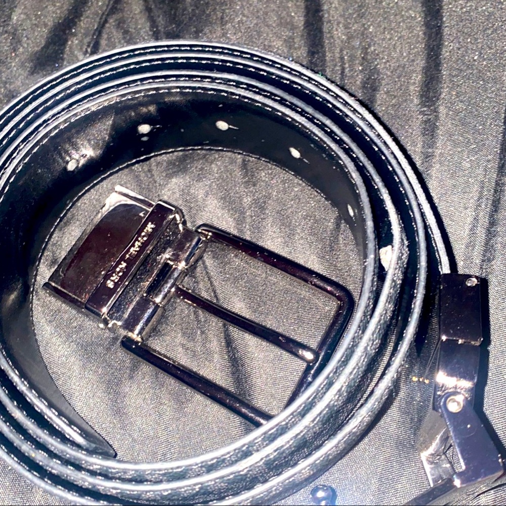 Michael kors belt reversible black
